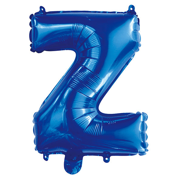 Royal Blue "Z" Letter Foil Balloon (35cm)