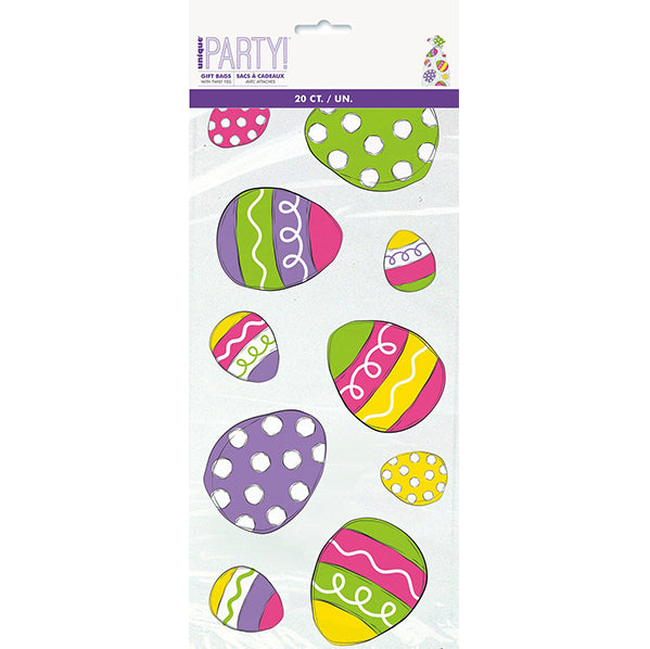 Bright Easter Cello Bags (Pack of 20)