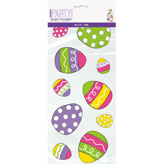 Bright Easter Cello Bags (Pack of 20)