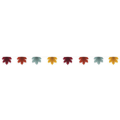 Autumn Leaves - Leaf Paper Garland (2.43m)