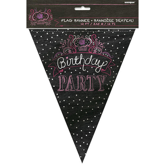 Birthday Sweets Flag Banner - 3.65m