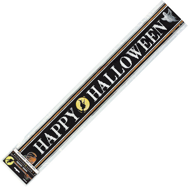 Ghostly Halloween Foil Banner - 3.65cm