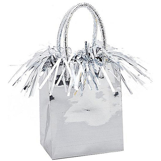 Gift Bag Balloon Weight - Silver