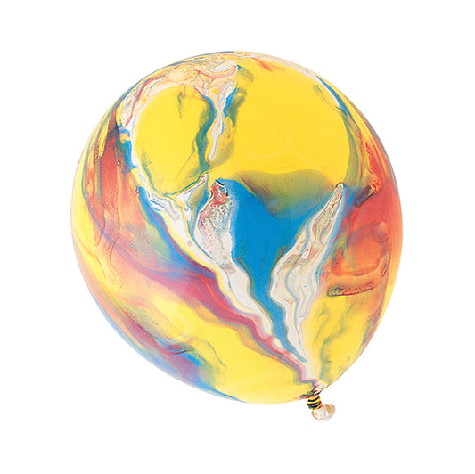 Marbleized Balloons 30cm (Pack of 6)