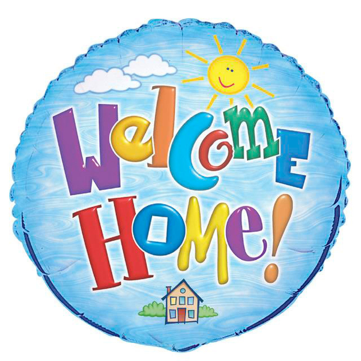 "Welcome Home" Foil Balloon 45cm