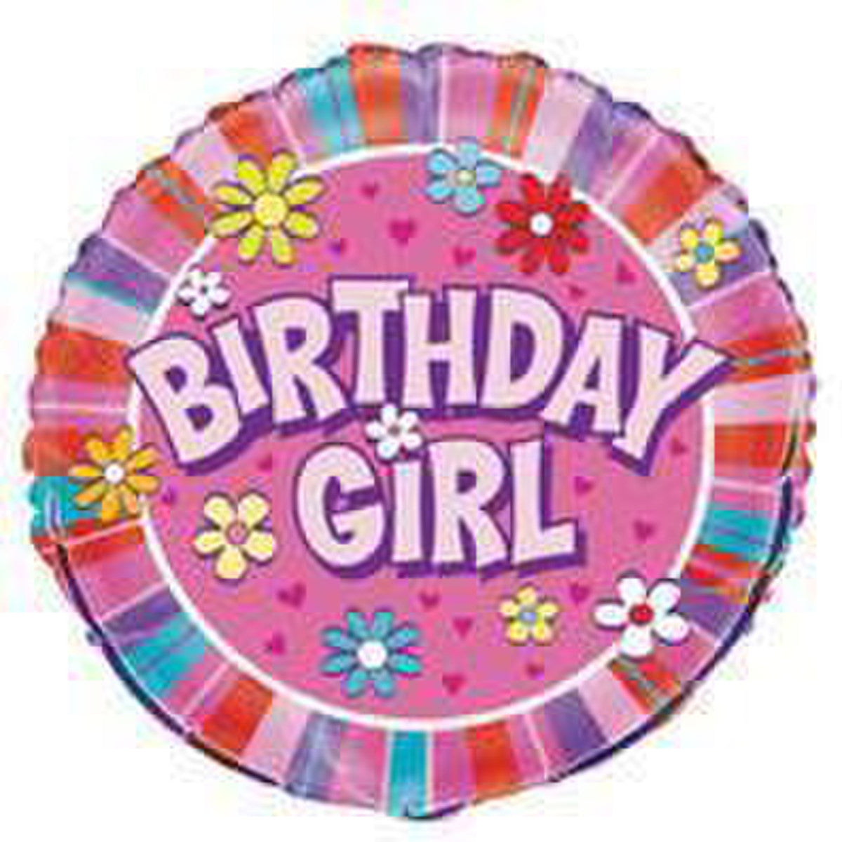 "Birthday Girl" Foil Balloon 45cm