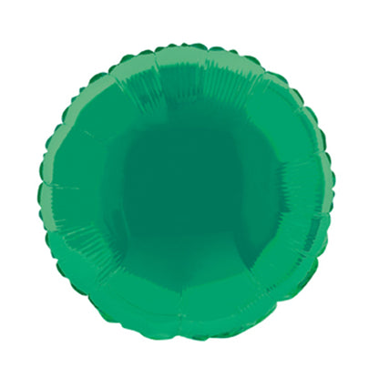 Emerald Green Round Foil Balloon 45cm