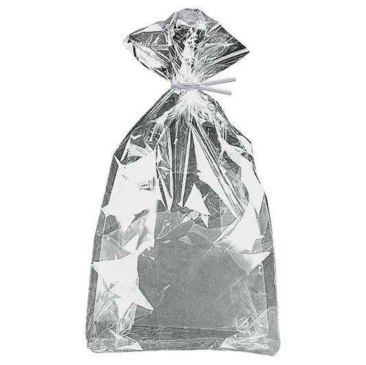 Silver Foil Cello Bags (Pack of 10)