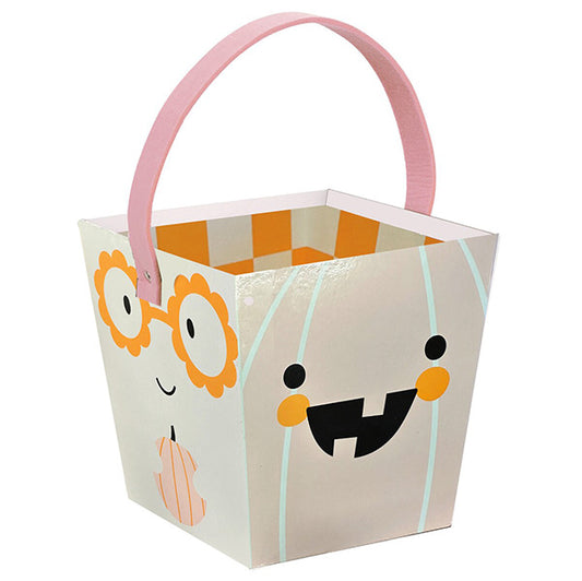 Groovy Halloween Paper Bucket