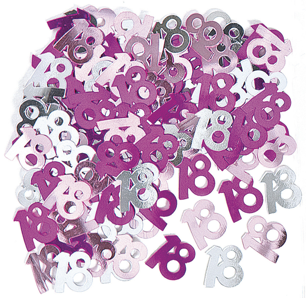 Glitz Pink "18" Confetti (14g)