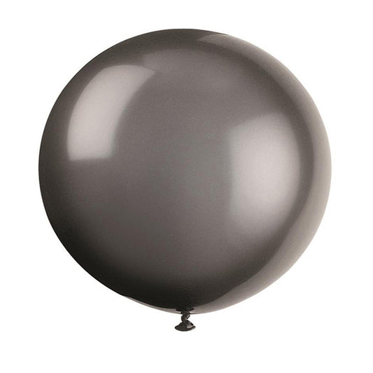 Phantom Black Balloons 91cm (Pack of 6)