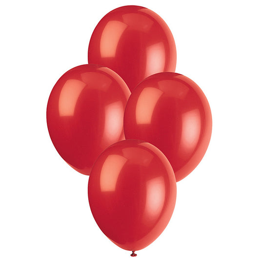 Cherry Red Premium Balloons 30cm (Pack of 50)