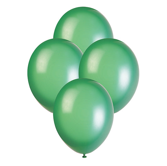 Hemlock Green Crystal Premium Balloons 30cm (Pack of 50)