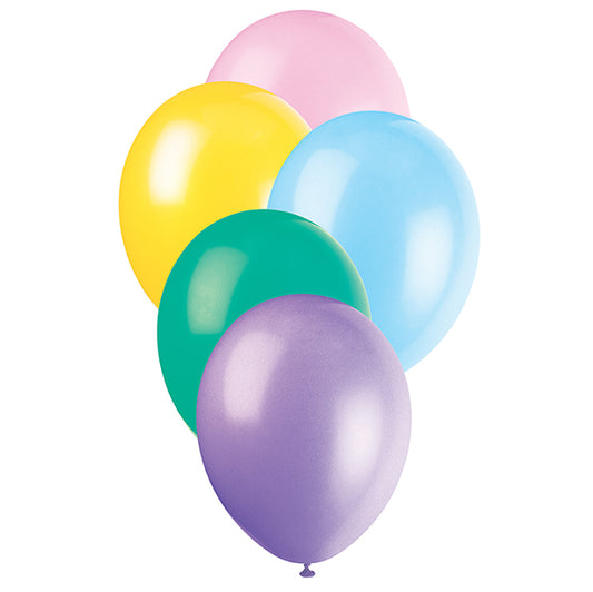 Assorted Colour Pastel Premium Balloons 30cm (Pack of 50)