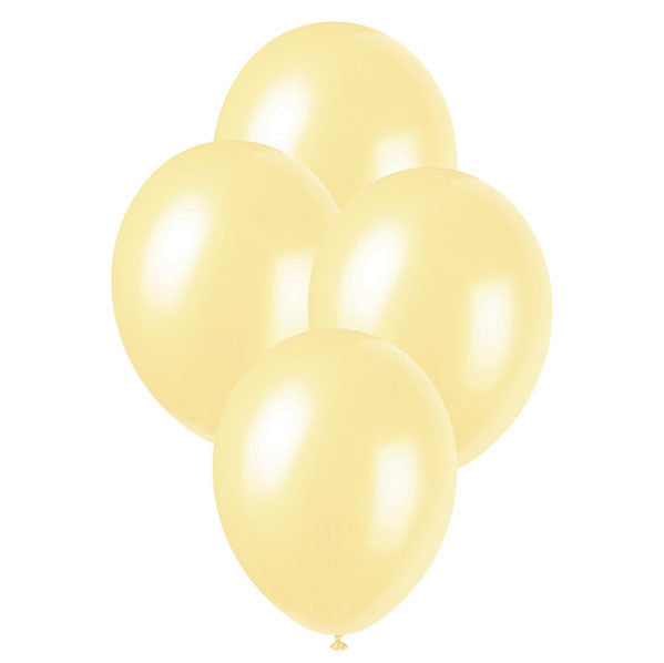 Ivory Pearl Premium Balloons 30cm (Pack of 50)