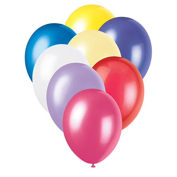 Assorted Colour Pearl Premium Balloons 30cm (Pack of 50)