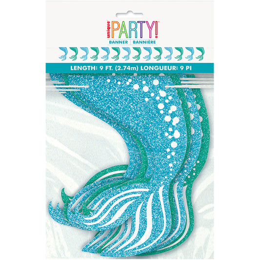 Mermaid Glitter Garland (2.74m)