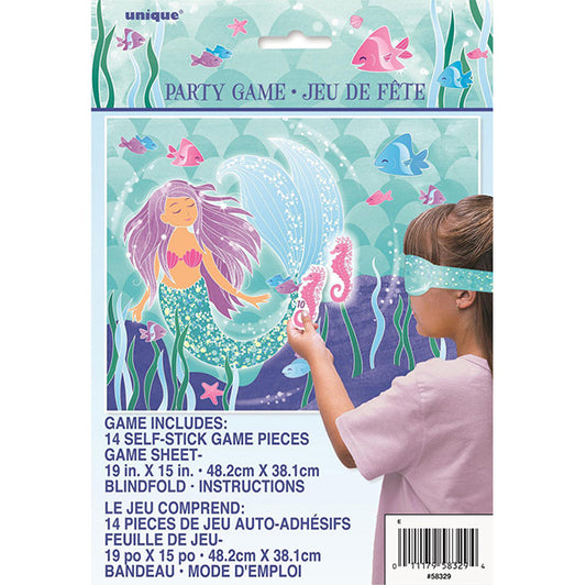 Mermaid Blindfold Game