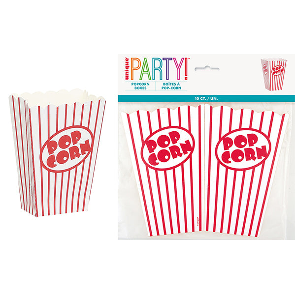 Popcorn Boxes (Pack of 10)