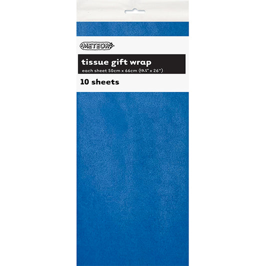 Tissue Paper - Electric Blue (10 Sheets)