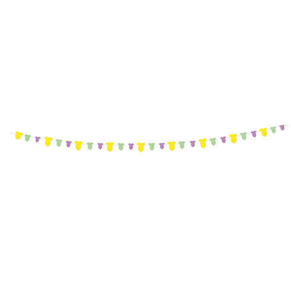 Baby Onesie Paper Garland (2.74m)