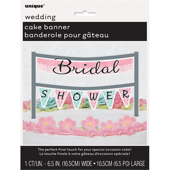 "Bridal Shower" Cake Banner (16.5cm)