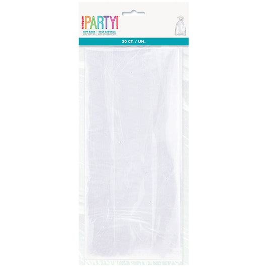 Clear Cello Bags (Pack of 30)