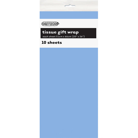 Tissue Paper - Baby Blue (10 Sheets)