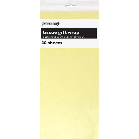 Tissue Paper - Ivory (10 Sheets)