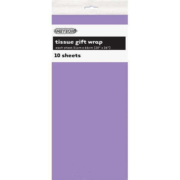 Tissue Paper - Lavender (10 Sheets)