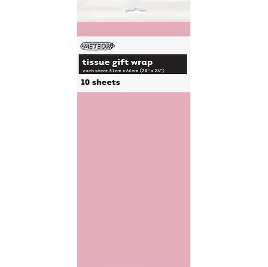 Tissue Paper - Lovely Pink (10 Sheets)