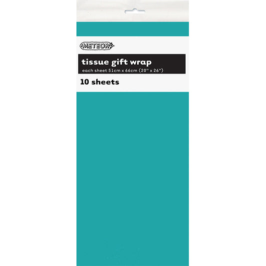 Tissue Paper - Turquoise (10 Sheets)