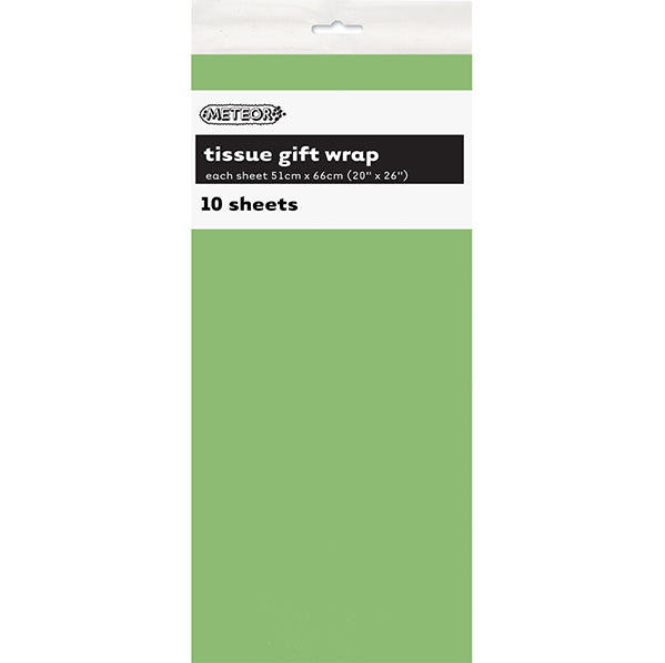 Tissue Paper - Apple Green (10 Sheets)