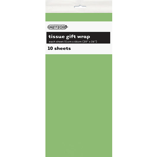 Tissue Paper - Apple Green (10 Sheets)