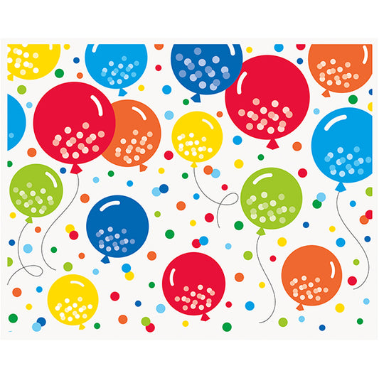 Birthday Balloon Cheer Photo Booth Backdrop