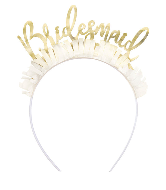 "Bridesmaid" Headbands (Pack of 4)