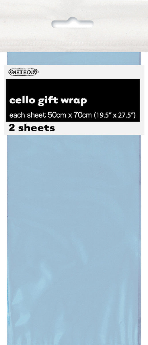 Cello Wrap - Powder Blue