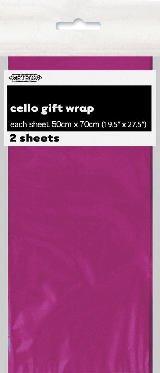 Cello Wrap - Pretty Purple