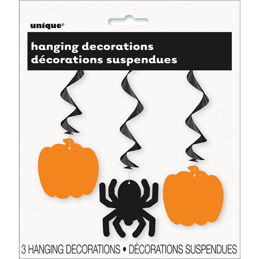 Halloween Hanging Decorations (Pack of 3)