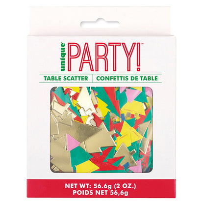 Vibrant Christmas Foil Stamped Table Scatter 56.6g