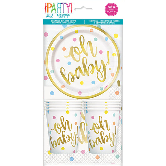 "Oh Baby" Party Pack (For 8)