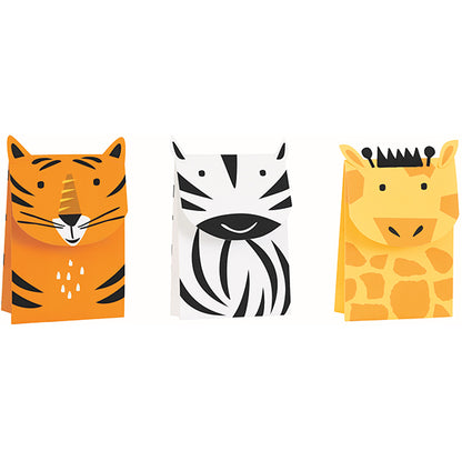 Treat Bag Kit - Animal Safari (For 3)