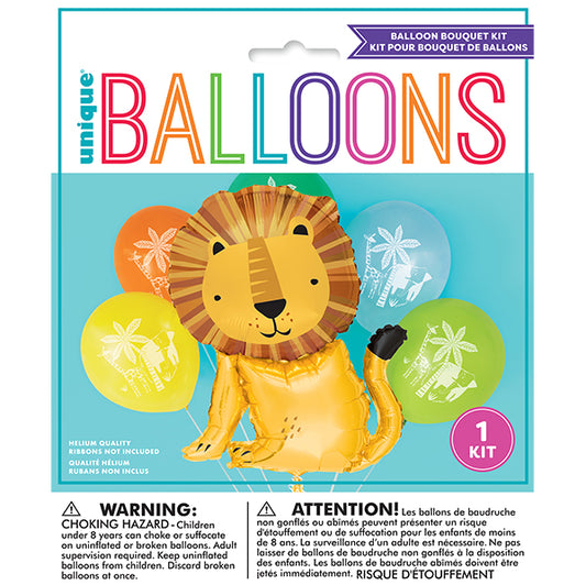 Balloon Bouquet Kit - Lion (6 piece set)