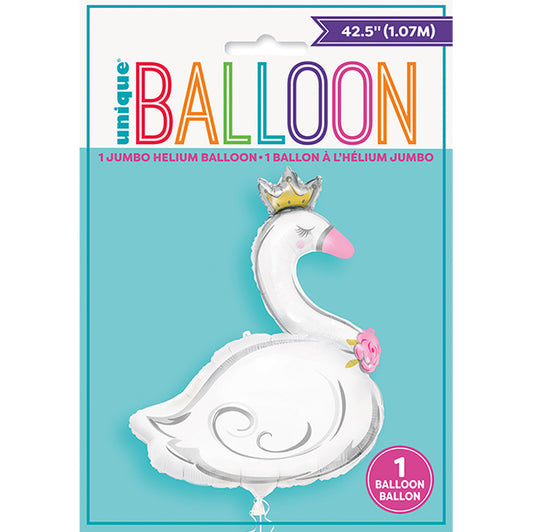 Swan Shape Foil Balloon 1.07m