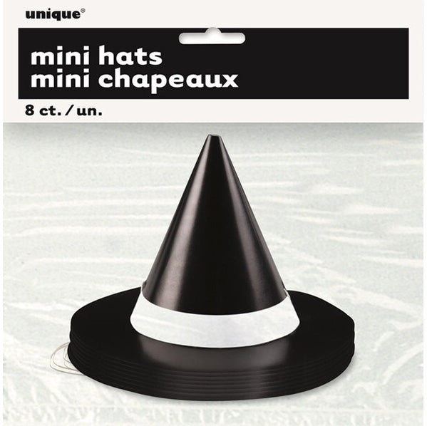 Mini Witch Party Hats (Pack of 8)