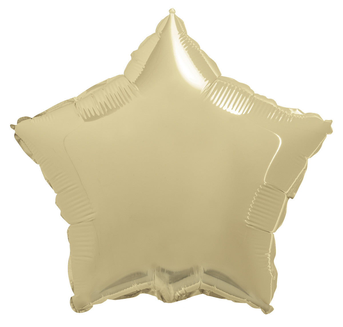 Champagne Gold Star Foil Balloon 45cm