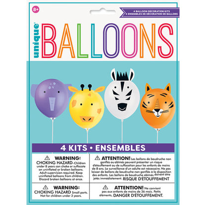 Make Your Own Balloon Kit - Animal (4 kits)