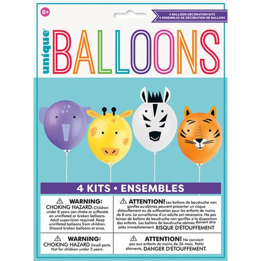 Make Your Own Balloon Kit - Animal (4 kits)