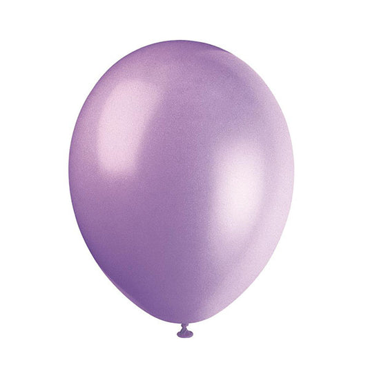 Lilac Lavender Premium Decorator Balloons 30cm (Pack of 10)