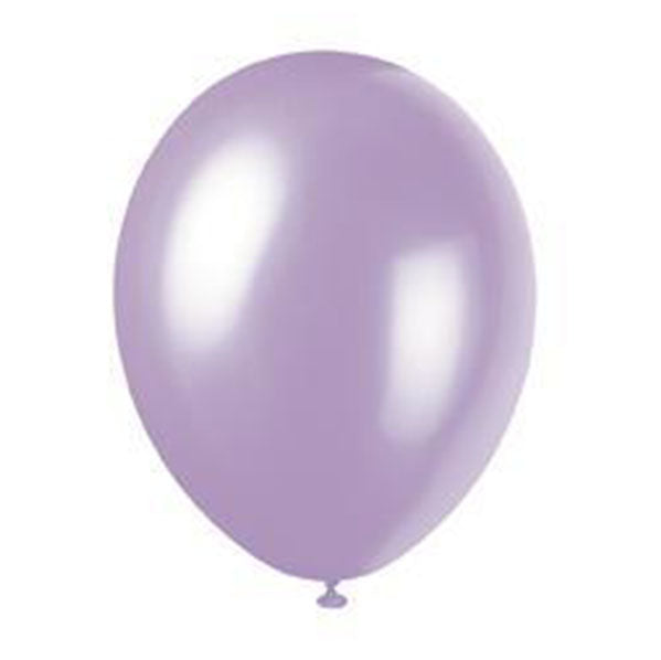 Lovely Lavender Premium Pearl Balloons 30cm (Pack of 8)